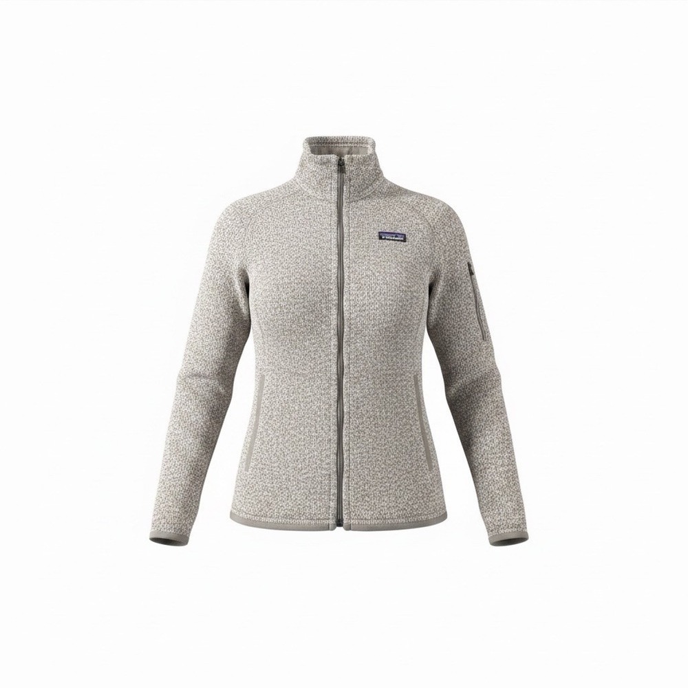 Patagonia Better Sweater Jacket Women's Small Gray Full Zip Fleece STY25543